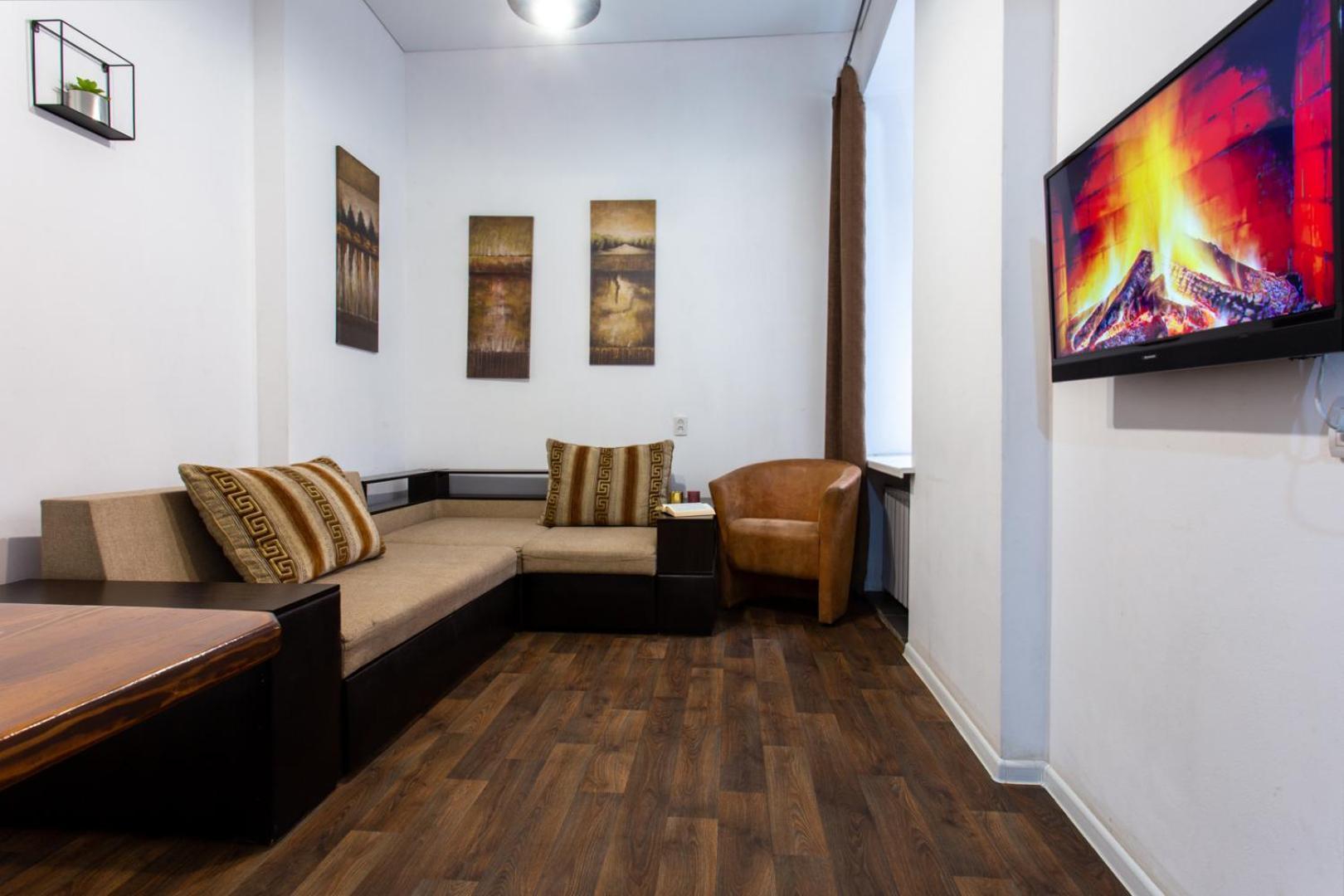 Pushkinskaya street Apartment Kharkiv Bagian luar foto